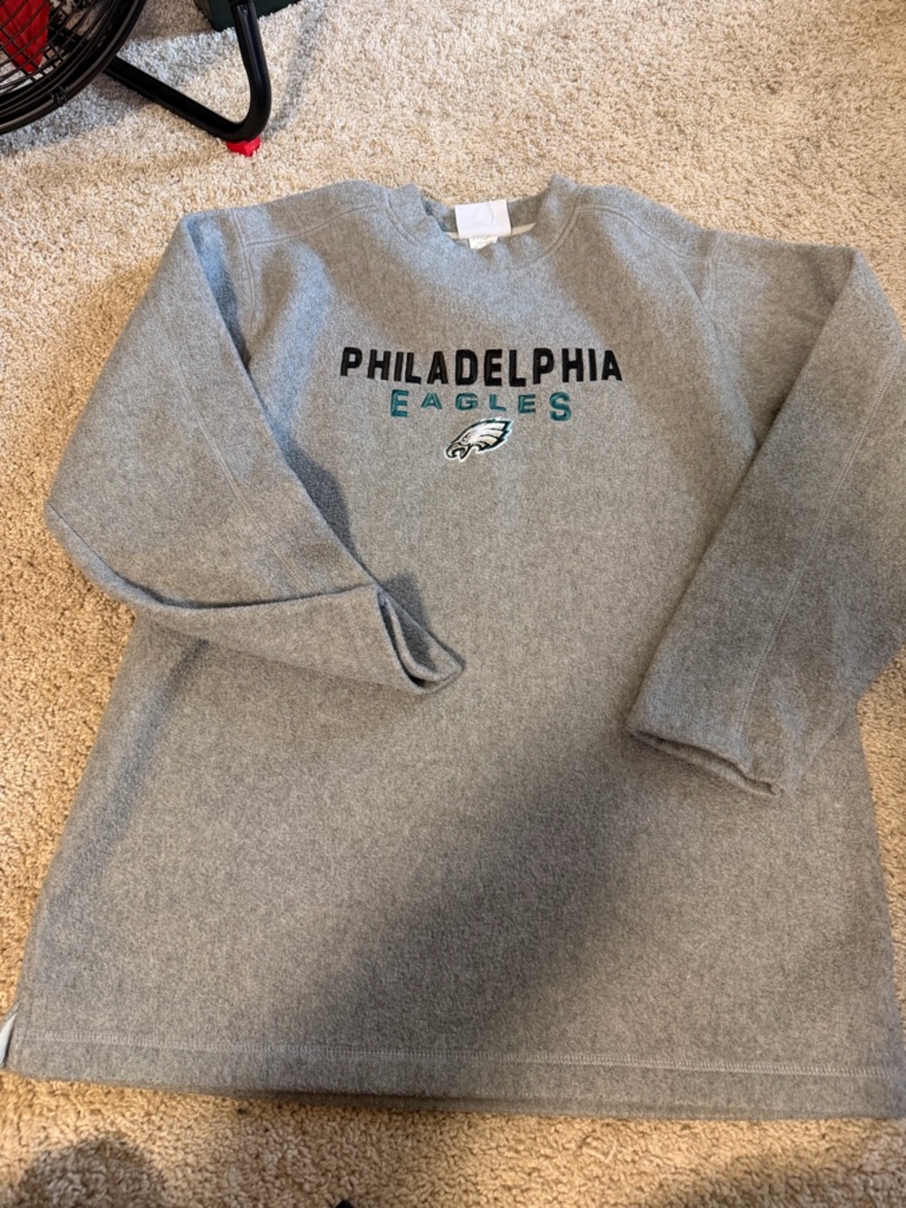 Vintage NFL eagles mockneck sweater